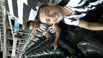 Torcendo na casa do adversário pelo nosso querido Vozão!