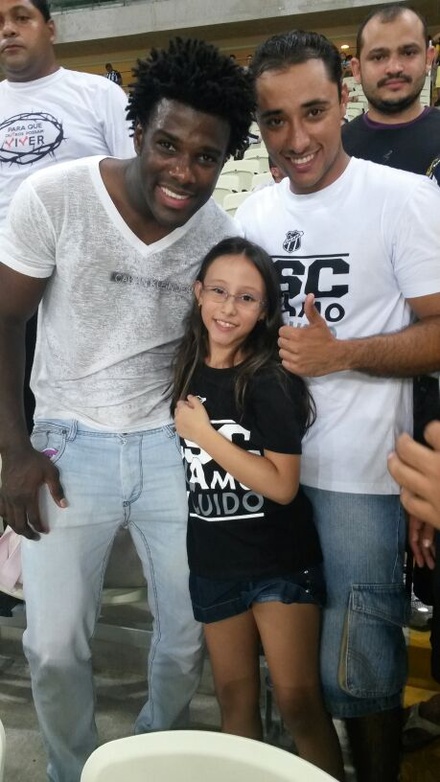 com o craque Sandro
