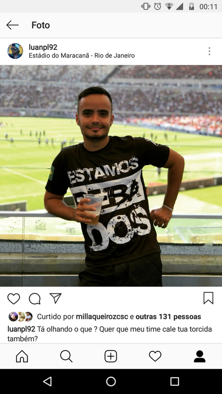 Vozão calando o Maracanã!