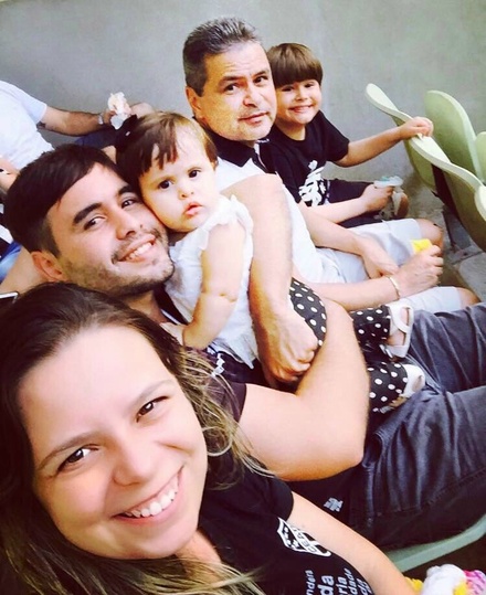 Amor da familia pelo CSC.
