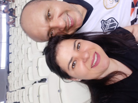 Carine Alcântara e Adahilton Amorim