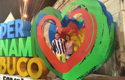 Henrique Tavares e Lilian calado