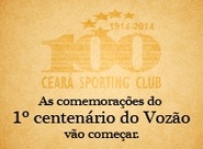 Você pode criar/escolher o logotipo e slogan do Centenário