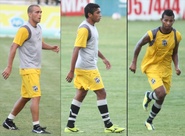 Juca, Misael e Bruninho voltam aos trabalhos com bola