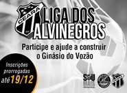 Ceará promove a Liga dos Alvinegros para construção do Ginásio do Vozão