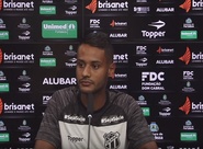 Mateus Gonçalves ressalta a importância da vitória contra o Goiás: “Temos que pontuar e pensar grande”