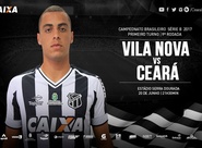 Fora de casa, Ceará busca reabilitação na Série B contra o Vila Nova