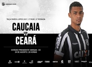 No PV, Ceará e Caucaia se enfrentam pela 2ª rodada da Taça Fares Lopes