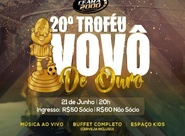 20ª edição do Prêmio Vovô de Ouro acontece no próximo dia 21/06
