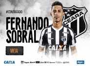 É do Vozão! Meia Fernando Sobral chega para integrar o elenco