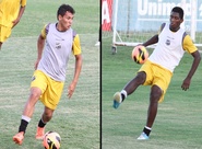 Gabriel e Jailton renovaram contrato com o Vozão
