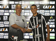 Atacante Luidy é apresentado oficialmente em Porangabuçu
