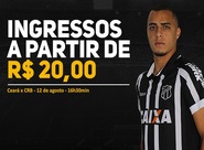 Garanta já seu ingresso para partida entre Ceará x CRB