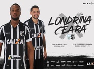 Fora de casa, Ceará quer vencer o Londrina para avançar na Copa do Brasil