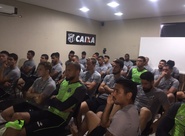 Caixa Econômica Federal realiza palestra para atletas em Porangabuçu