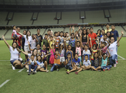 Ceará realiza ação com crianças e adolescentes do Abrigo Cristo Rei