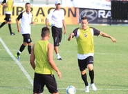 Treino coletivo movimentou a tarde desta sexta-feira
