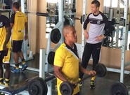 Grupo treinou em Chapecó/SC e iniciou preparação para jogo do fim de semana