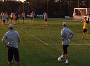 Alvinegros encerraram os preparativos para o jogo diante do Paraná