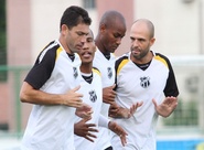 Ceará fez o último treino antes da viagem para SP
