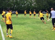 Pensando no Vila Nova, elenco alvinegro treinou nesta manhã