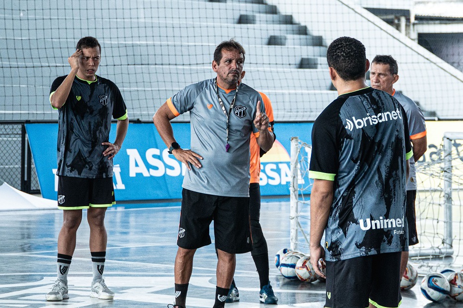Futsal: Pelo Ceará Jijoca finaliza a preparação para o jogo diante do Concórdia/SC