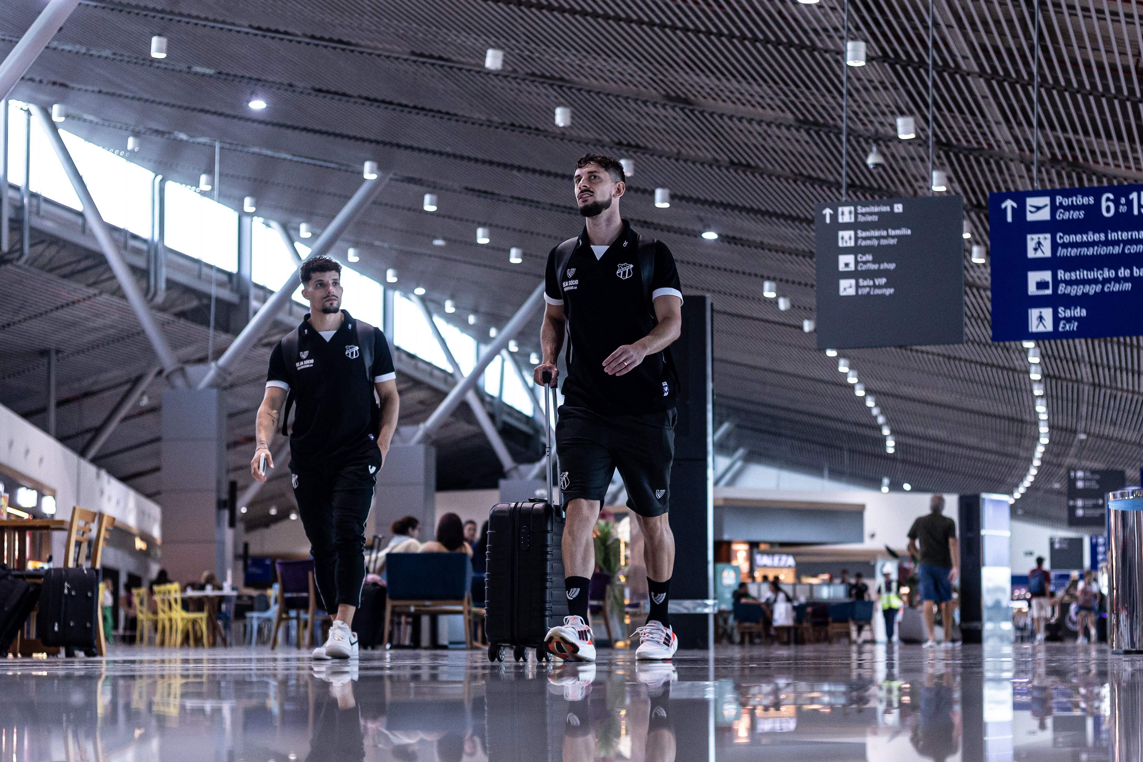 Time do Povo embarca para o confronto diante da Ponte Preta/SP