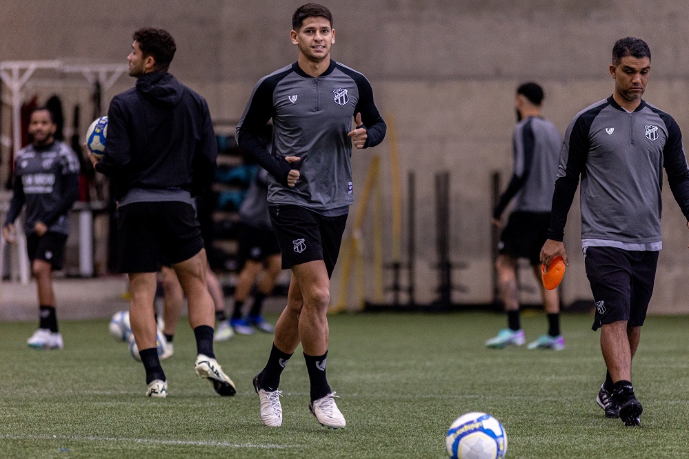 Ceará faz treino apronto um dia antes de enfrentar o Operário