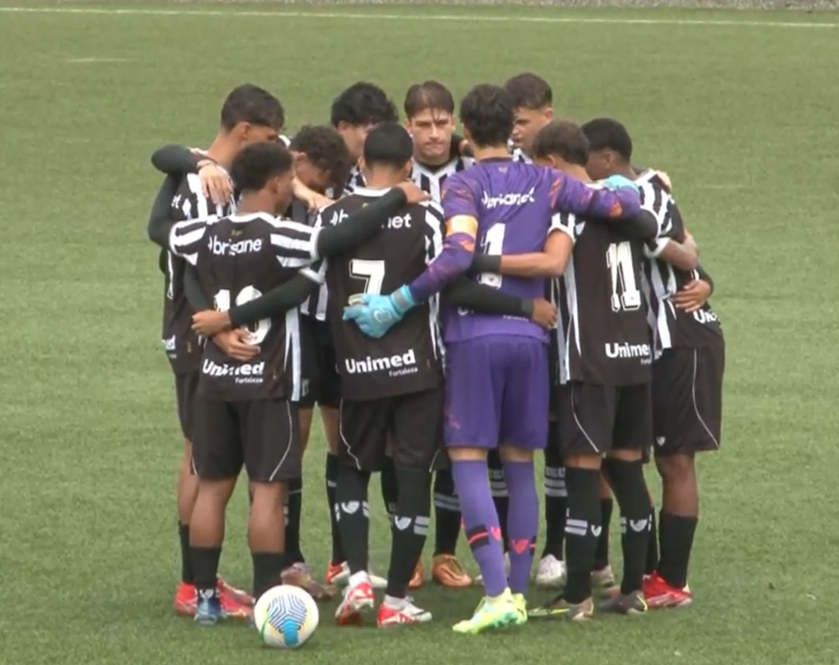 Sub-17: Fora de casa, Ceará é superado pelo Santos pelo placar mínimo