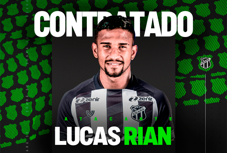 Contratação: Lucas Rian é o novo reforço do ataque alvinegro para 2024