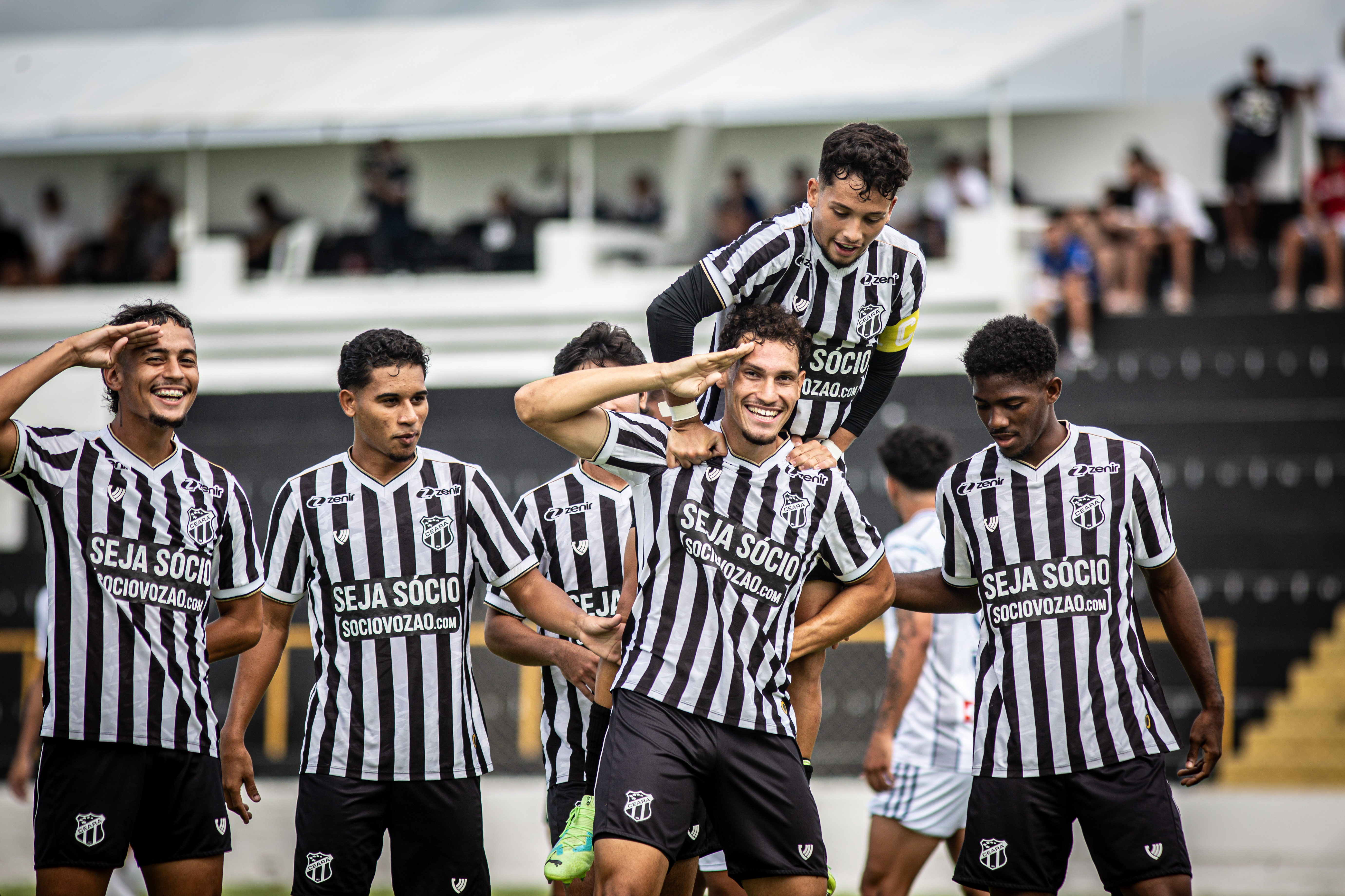 Sub-20: Em confronto na Cidade Vozão, Ceará vence o Tirol por 3 a 1 pela sexta rodada do Campeonato Cearense