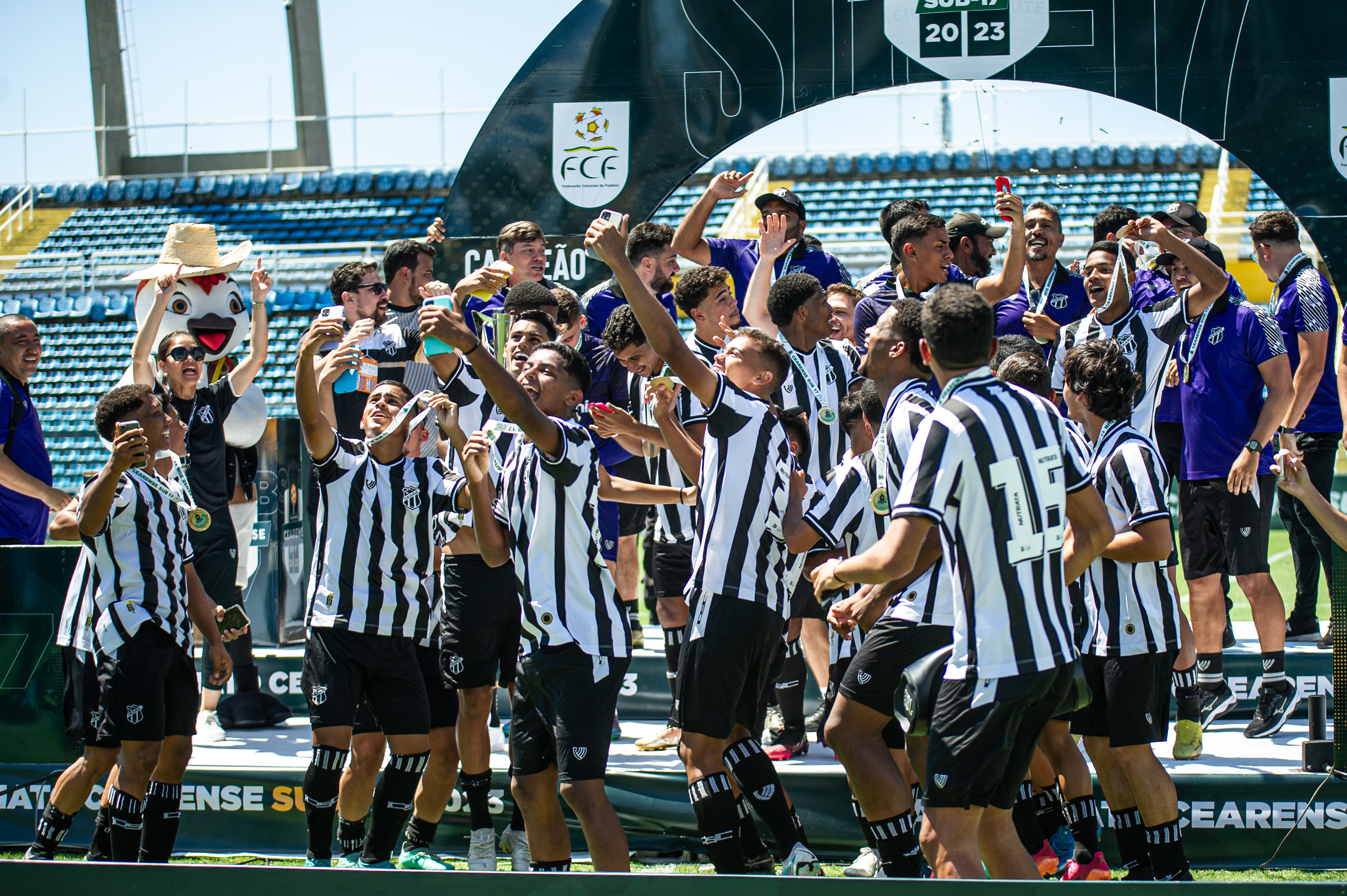 Sub-17: Atual bicampeão, Ceará conhece a programação de seus jogos no Campeonato Cearense