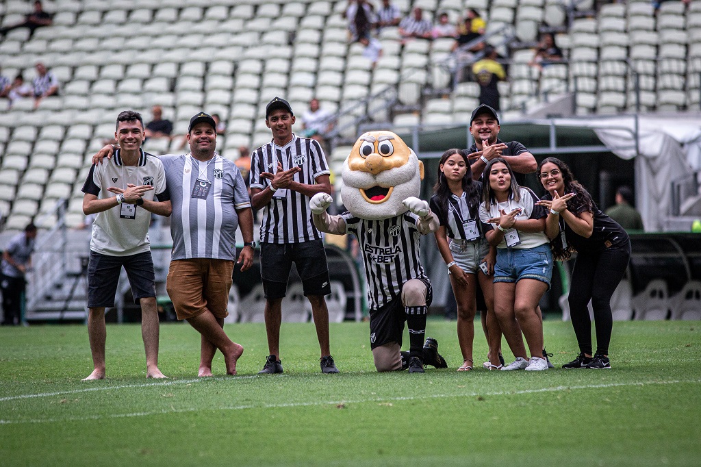 Abertas as inscrições para as Experiências Sócio Vozão de Ceará x ABC