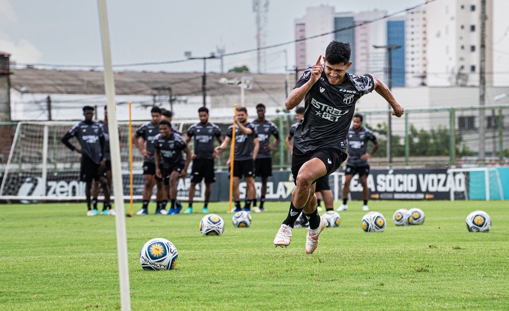 Ceará faz treino apronto visando a última rodada da Copa do Nordeste