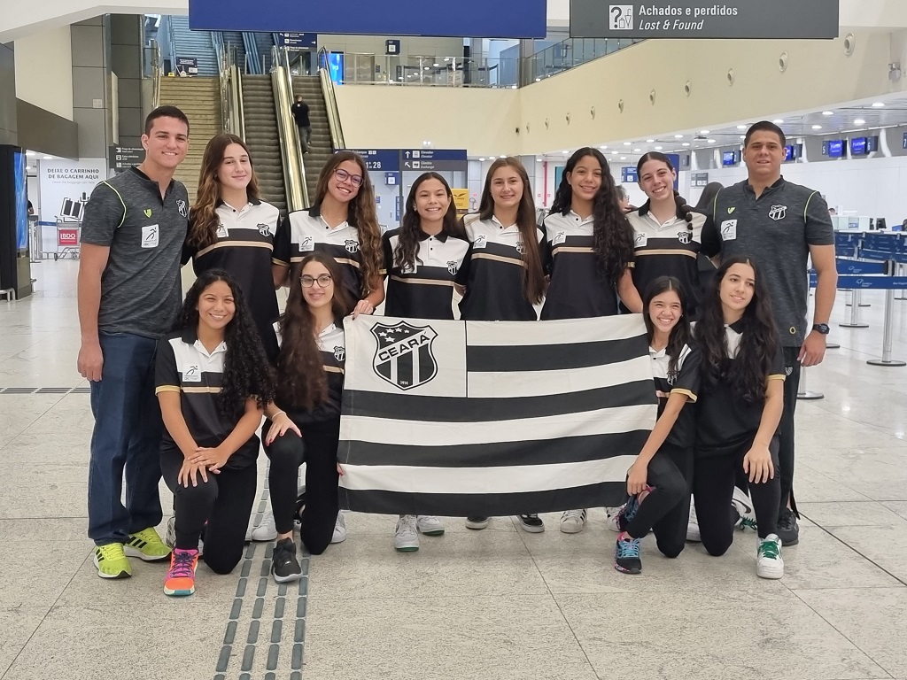 Vôlei: Ceará embarca para disputa do Campeonato Brasileiro Interclubes Sub-16