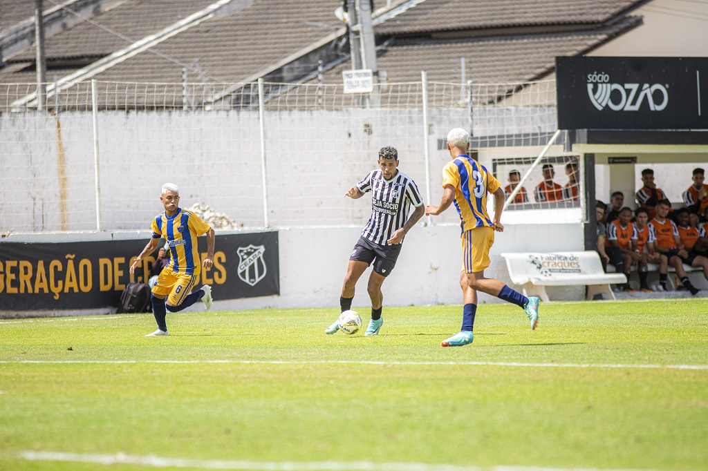 Sub-20: Ceará goleia o Pacatuba por 7x0 e garante vaga nas quartas do Estadual