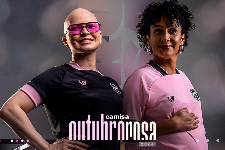 Ceará lança modelo 2024 da camisa alusiva ao Outubro Rosa