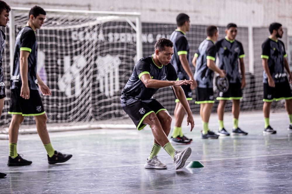 Futsal: Ceará Jijoca mantém rotina de treinos para a segunda rodada do Brasileiro