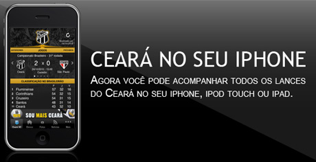 Ceará no seu iPhone