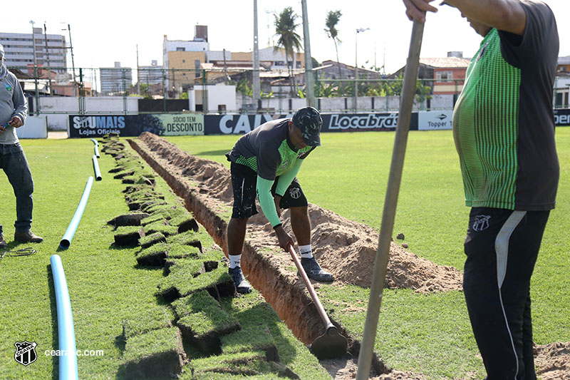 [28-12-2017] Obras de modernização das estruturas part.1 - 2