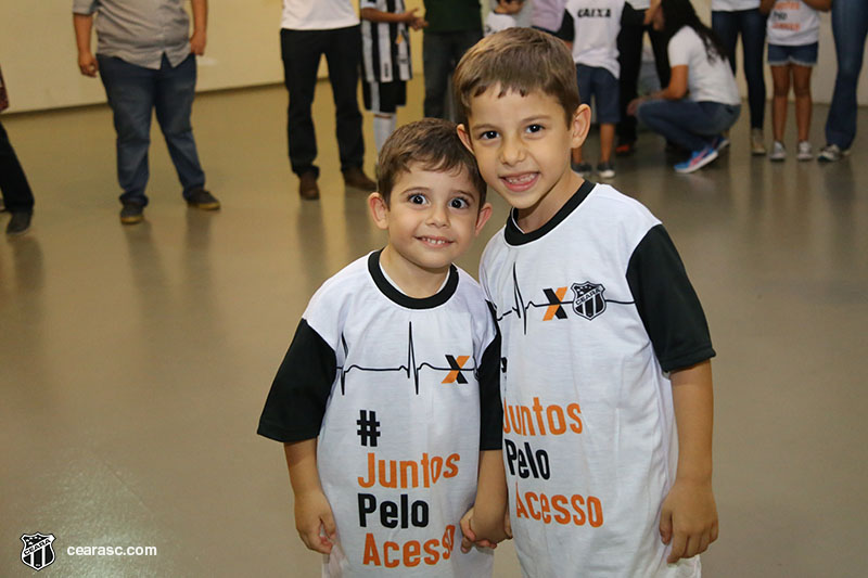 [07-11-2017] Ceará x Guarani - Ação Caixa Kids - 9