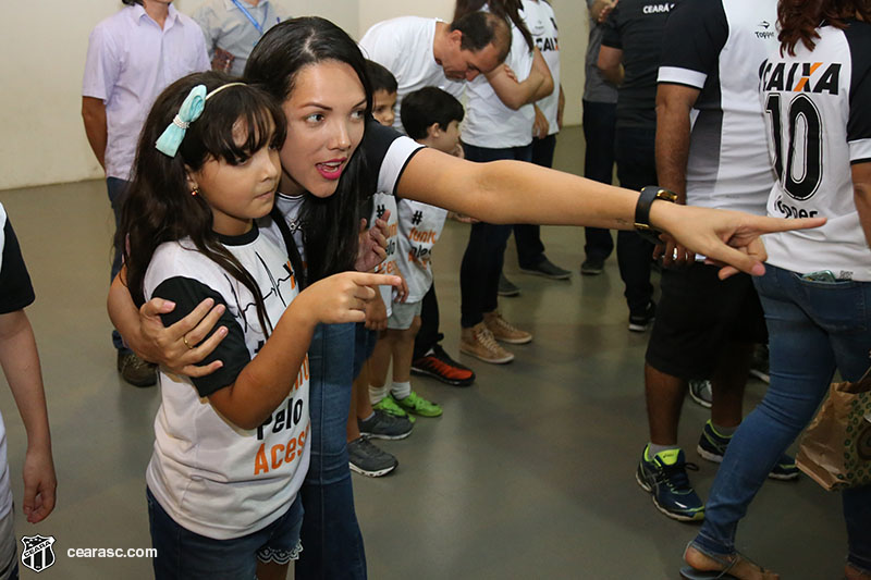 [07-11-2017] Ceará x Guarani - Ação Caixa Kids - 23