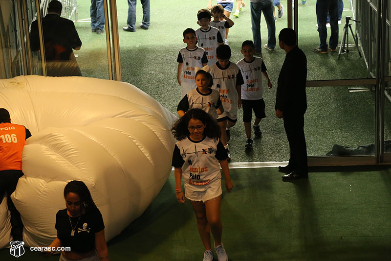 [07-11-2017] Ceará x Guarani - Ação Caixa Kids - 30