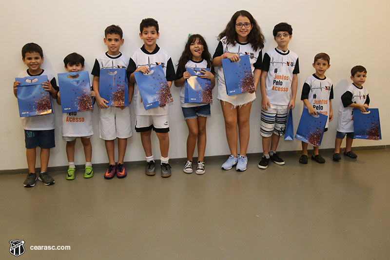 [07-11-2017] Ceará x Guarani - Ação Caixa Kids - 31