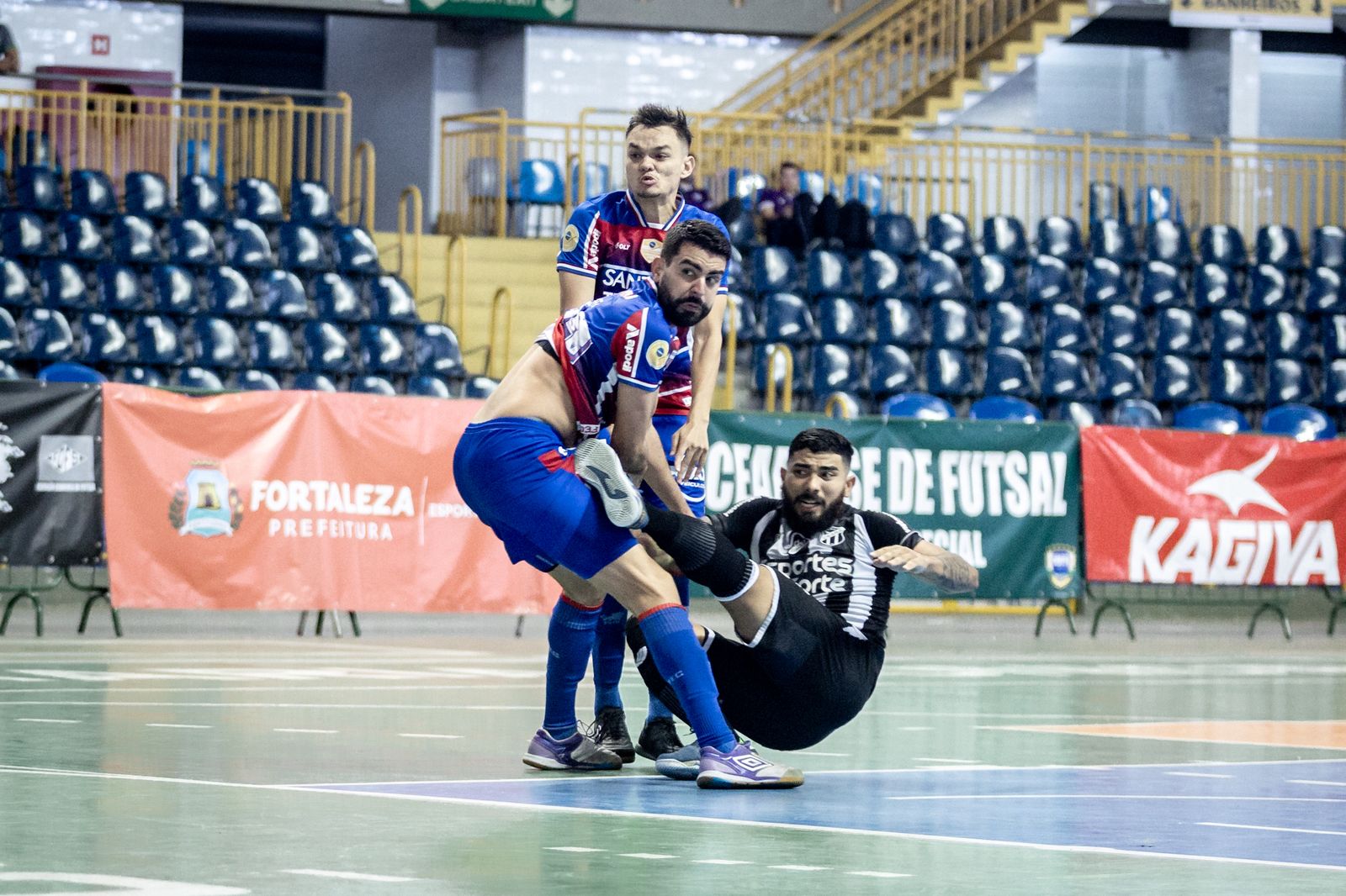 Futsal: Ceará empata com Fortaleza por 3 a 3 em duelo atrasado do Campeonato Cearense