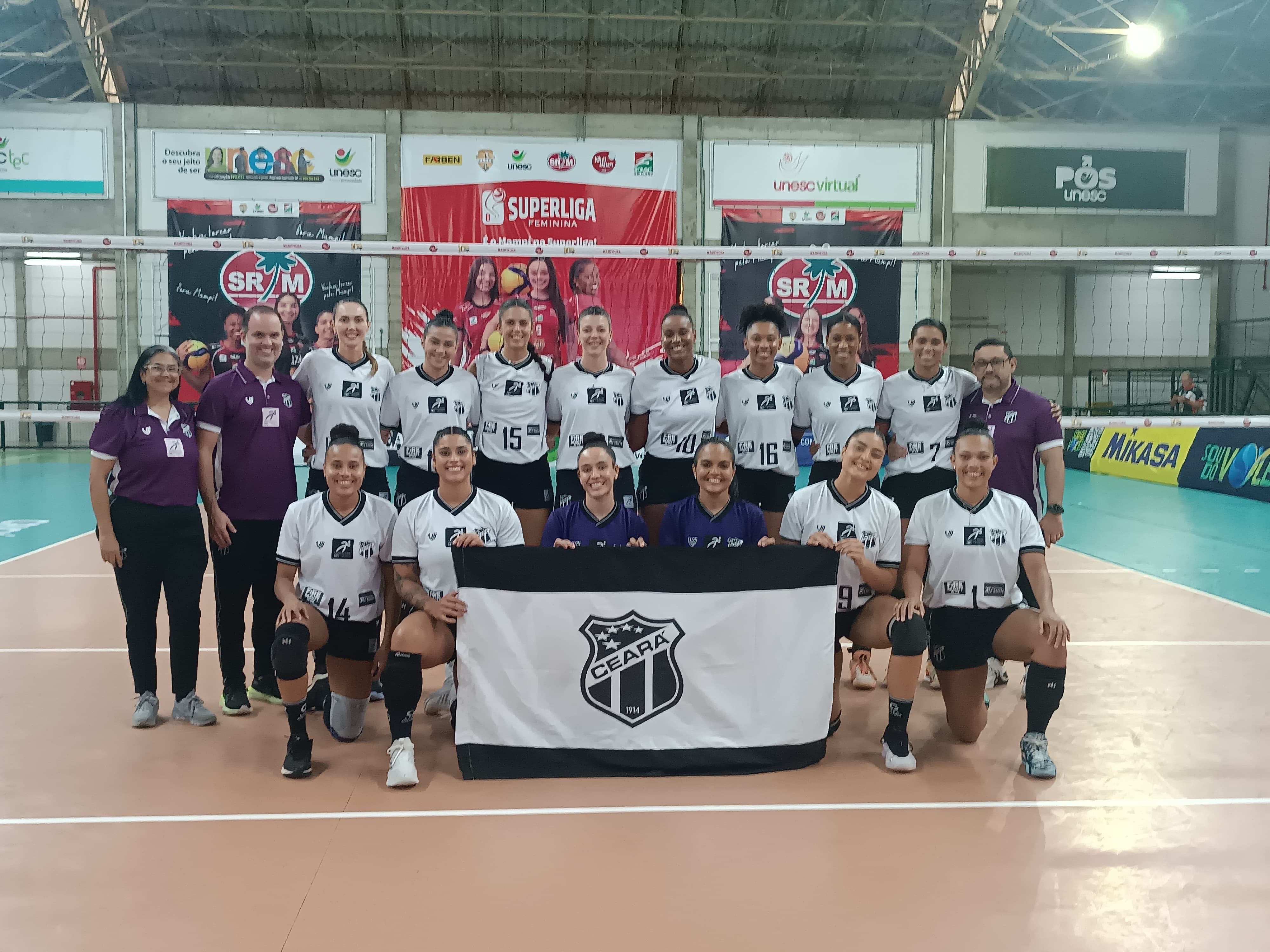 Vôlei: Fora de casa, Ceará domina, vence Mampituba e conquista sétima vitória na Superliga B