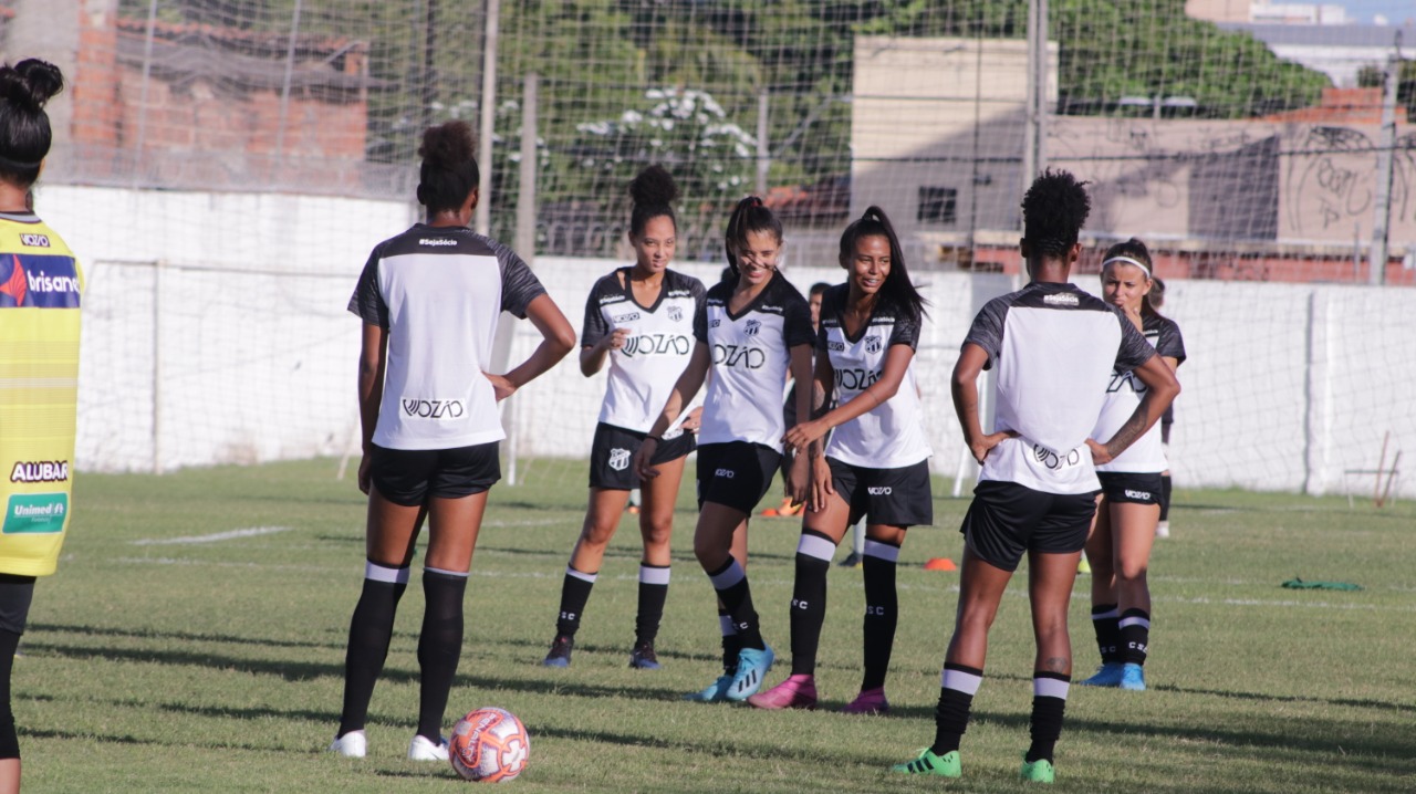 Fut. Feminino: Em Porangabuçu, Meninas do Vozão iniciam a pré-temporada