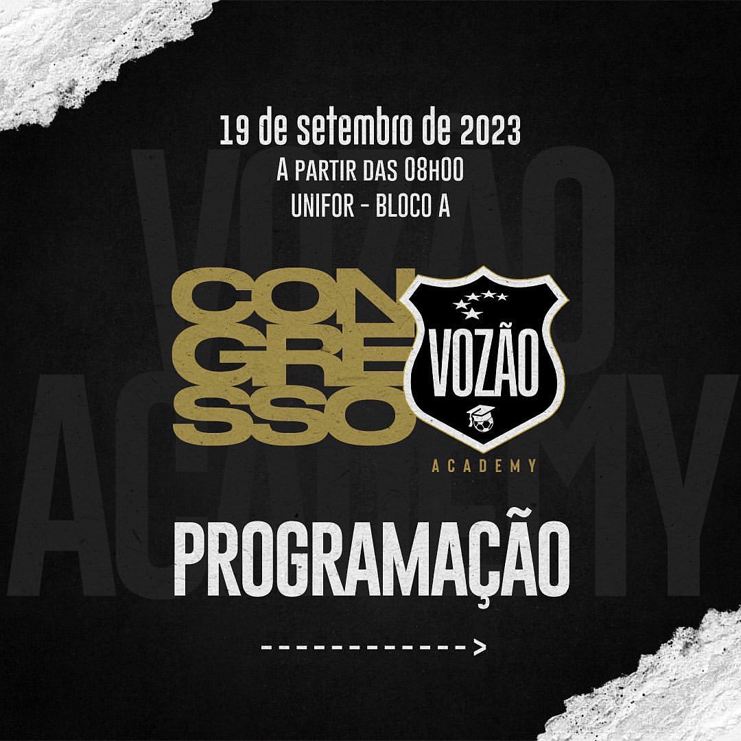Confira os participantes do Congresso Vozão Academy