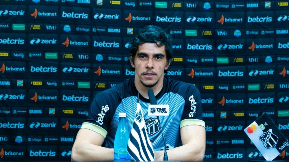 Em coletiva pré-jogo, Richard fala sobre os desafios do ano: “Temos que colocar o Ceará no topo”