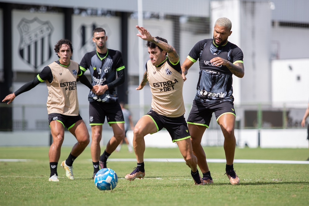 Ceará faz penúltimo treino antes de encarar o Sampaio Corrêa